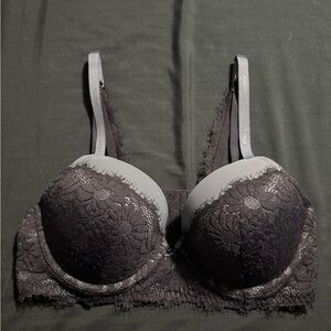 Aerie Blue Lace Padded Bra